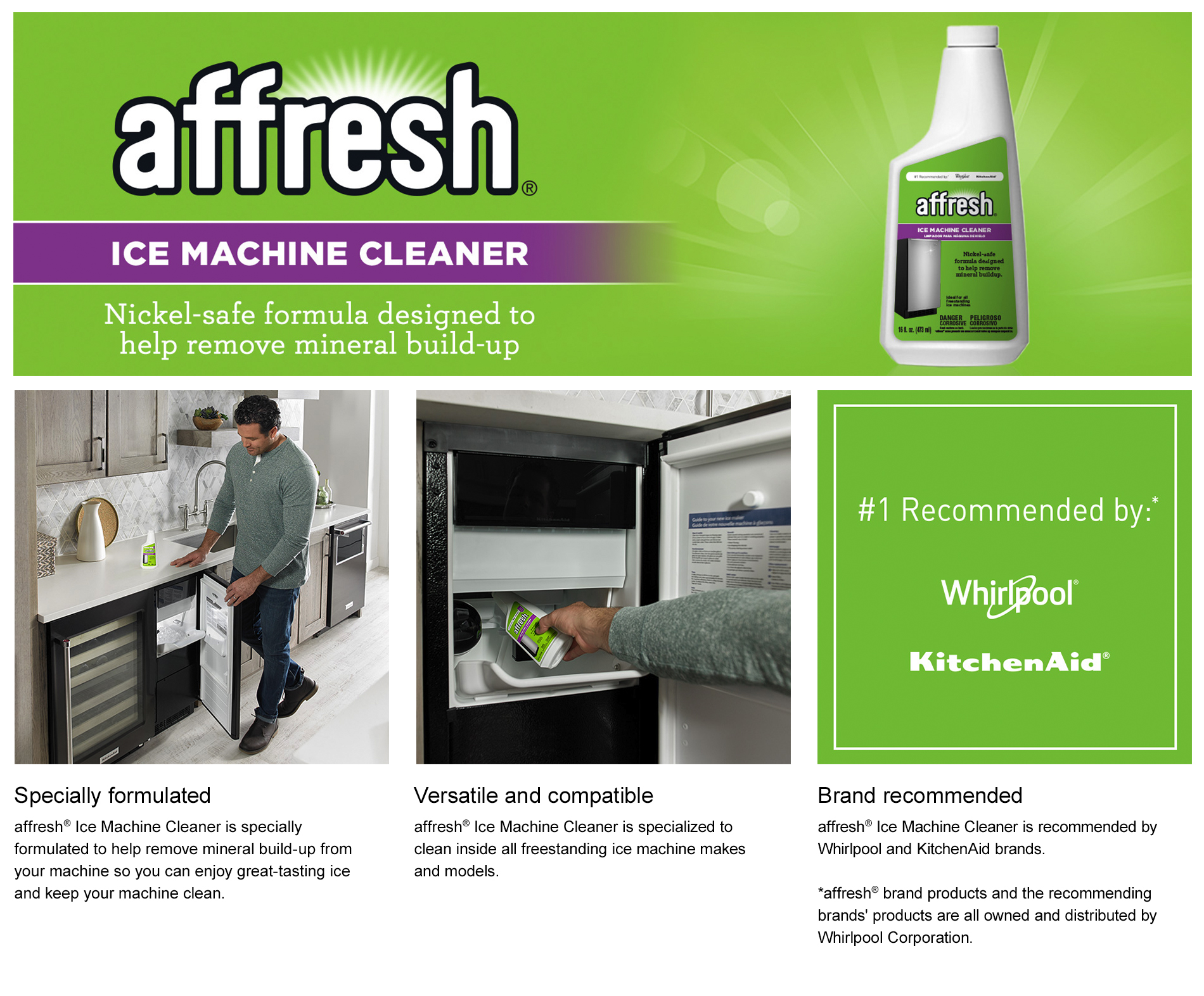 Affresh 16 oz. Ice Machine Cleaner4396808 The Home Depot